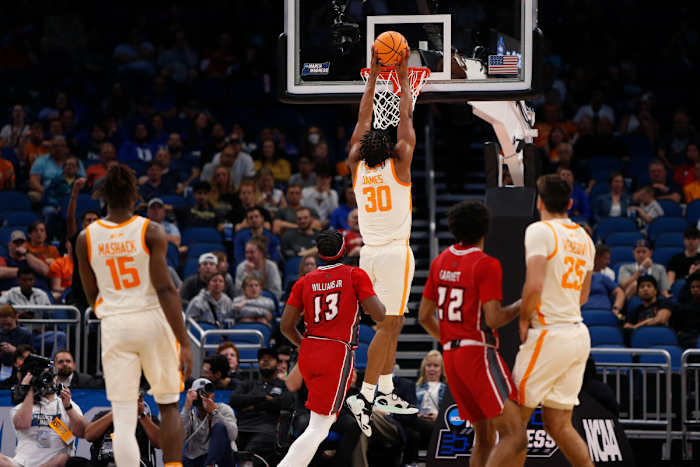 Josiah Jordan-James, Tennessee F