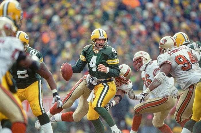 Former Packer Brett Favre