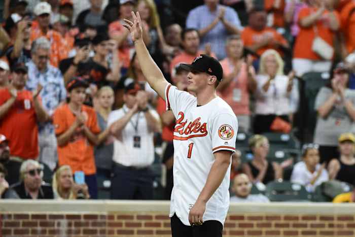 Catcher Adley Rutschman had a brilliant rookie season for the Baltimore Orioles (USA TODAY Sports)