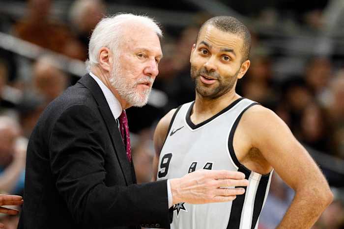 Gregg Popovich Tony Parker