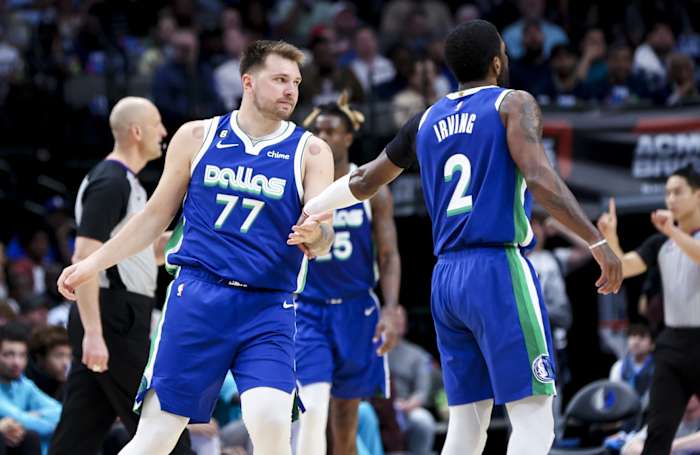 Kyrie Irving, Luka Doncic, Dallas Mavericks