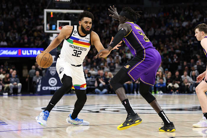 wenyen gabriel karl anthony towns timberwolves