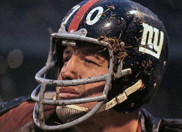 New York Giants great Sam Huff