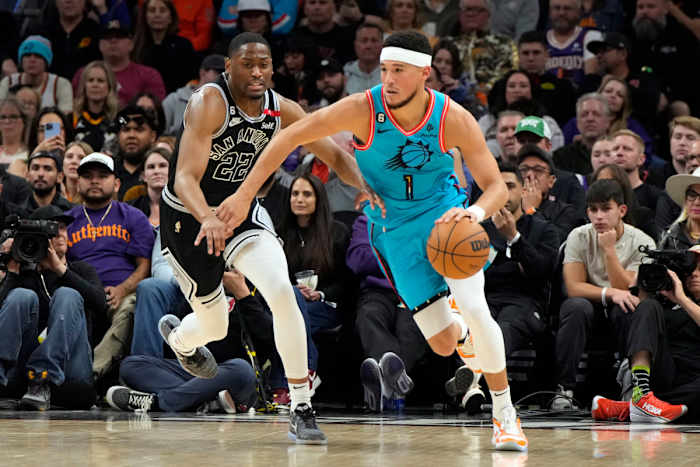 Devin Booker Malaki Branham Suns