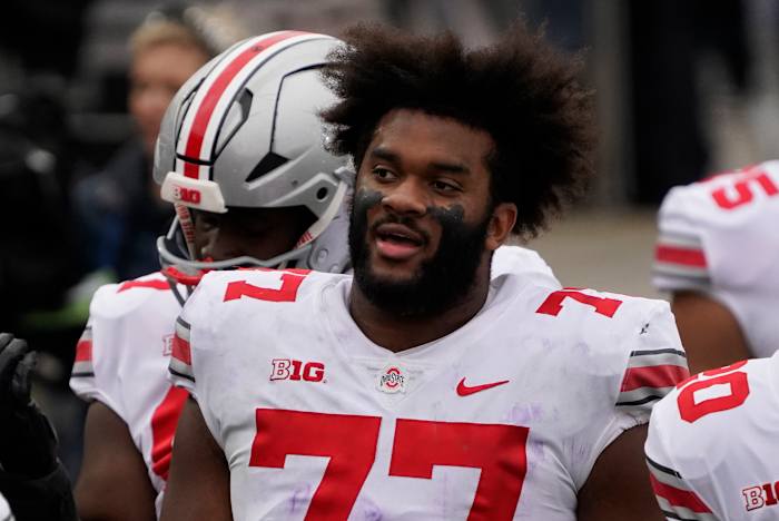 Ohio State offensive tackle Paris Johnson, Jr.