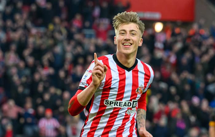 Jack Clarke Sunderland celebration