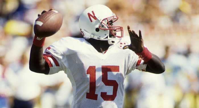 Tommie Frazier quarterback Nebraska football