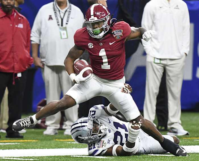 Alabama Crimson Tide running back Jahmyr Gibbs