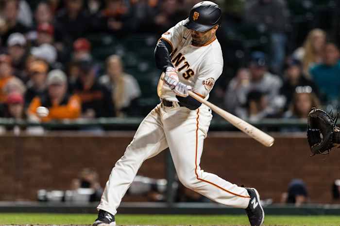 San Francisco Giants first baseman LaMonte Wade Jr.