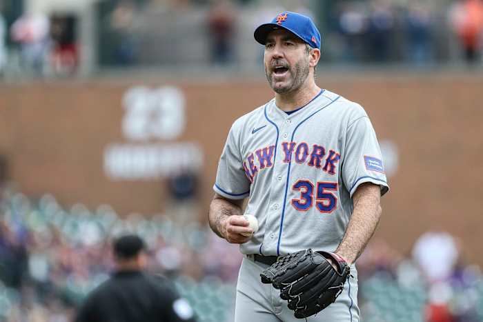 Ace pitcher Justin Verlander had a solid Mets debut on Thursday.