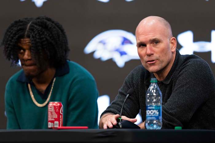 Eric DeCosta and Lamar Jackson