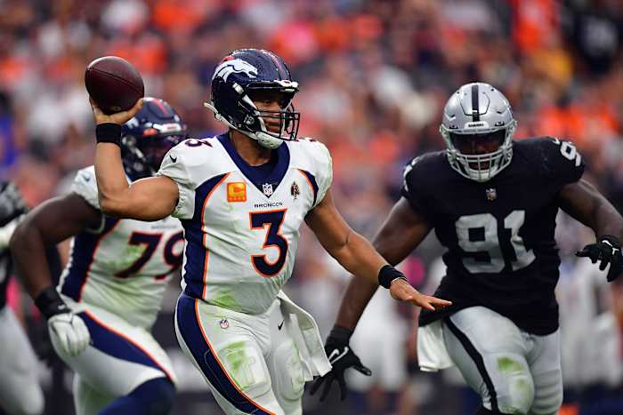 russel wilson, raiders, broncos