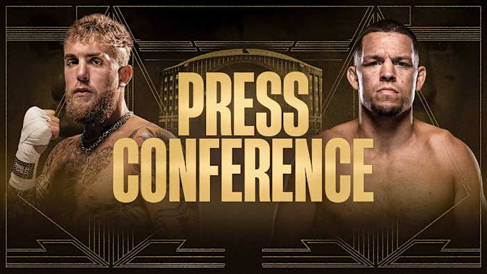 Jake Paul vs. Nate Diaz press conference