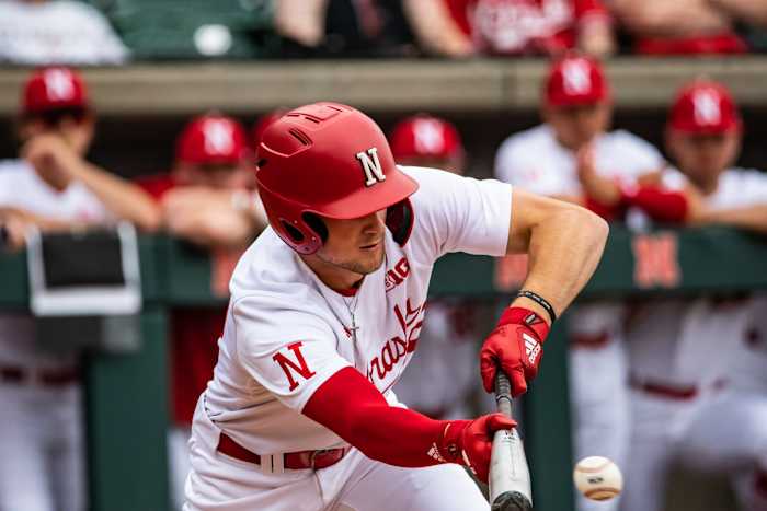25-Dylan Carey Nebraska Baseball vs Penn State G3 2023