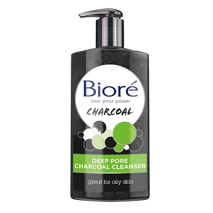 Biore deep pore charcoal cleanser