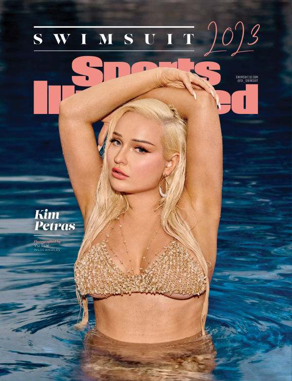 Kim Petras poses in the water for SI Swimsuit.