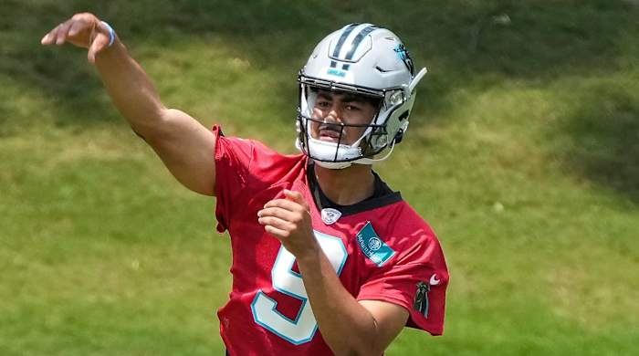 Carolina Panthers rookie quarterback Bryce Young
