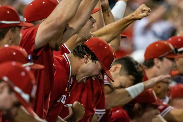 26-Will Rizzo Nebraska Baseball vs Michigan State B1G Tourn