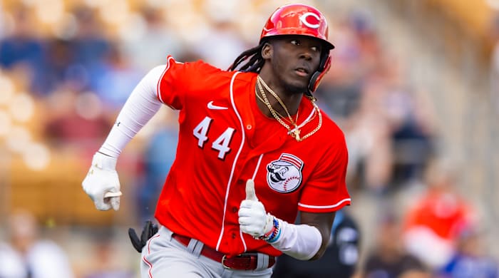 Cincinnati Reds rookie infielder Elly De La Cruz