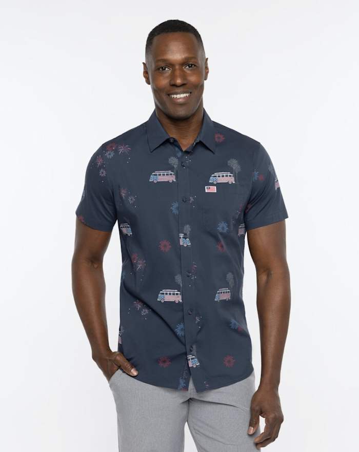 TravisMathew What Goes Up Button Up Shirt