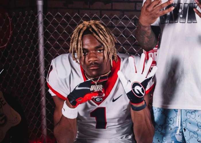 Georgia Target KJ Bolden on his Official Visit