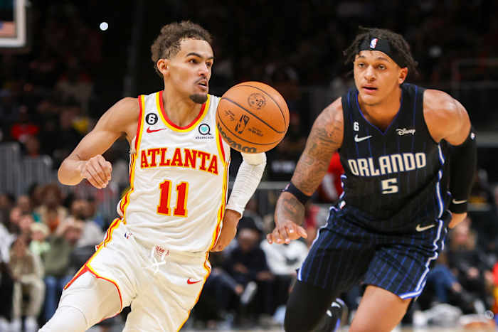 Trae Young Hawks Paolo Banchero