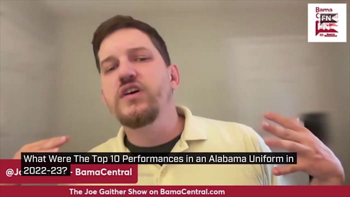 What Were The Top 10 Performances in an Alabama Uniform in 2022 23