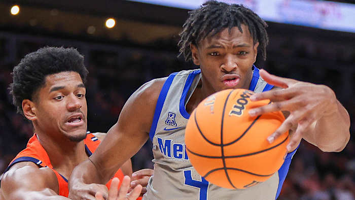Chandler Lawson with Memphis against Auburn