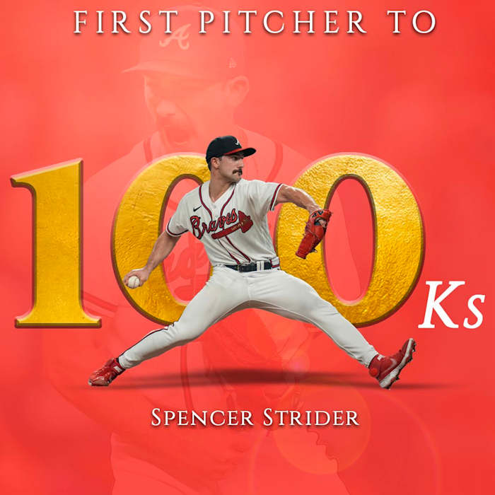 Spencer Strider 100 Ks