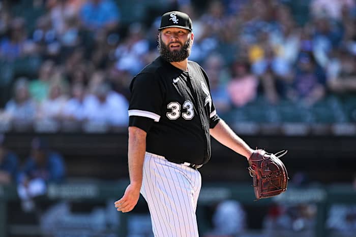 Chicago White Sox pitcher Lance Lynn, who went 22-14 over two seasons with the Texas Rangers in 2019-2020, could be a trade option for the Rangers as the Aug. 1 trade deadline approaches.