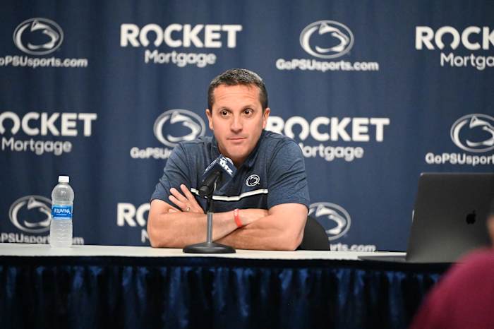 Penn State Nittany Lions baseball coach Mike Gambino takes over in 2023 after coaching at Boston College.