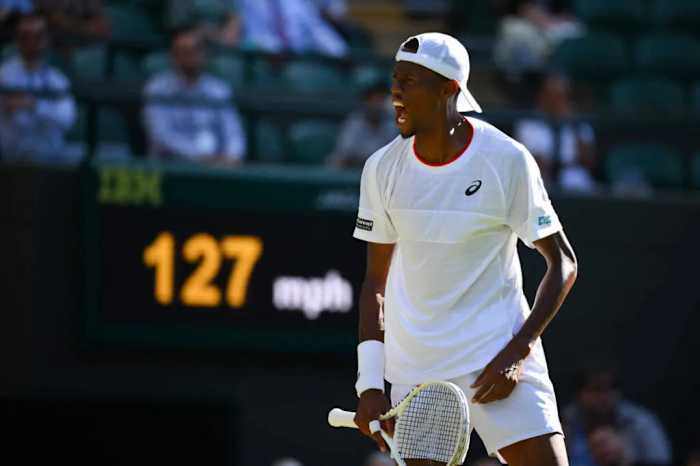 Chris Eubanks at Wimbledon