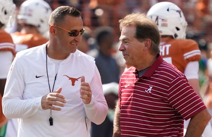 steve sarkisian nick saban alabama