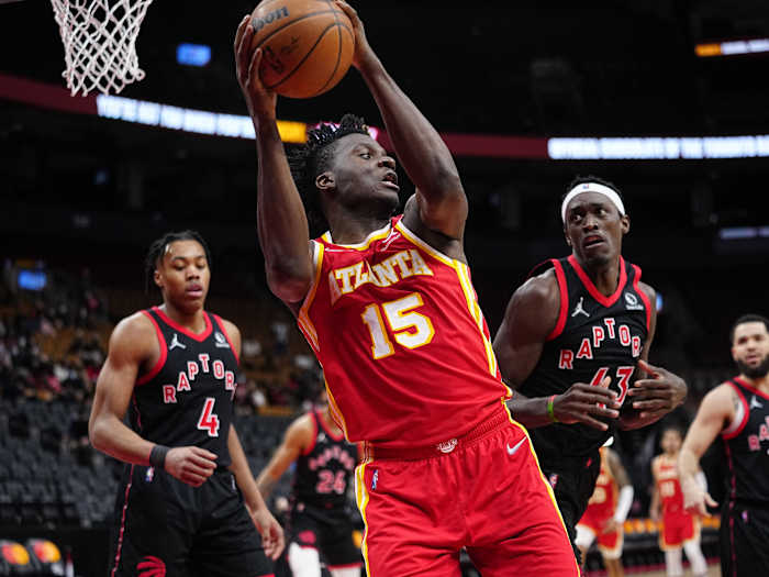 Clint Capela, Atlanta Hawks, Pasal Siakam, Toronto Raptors