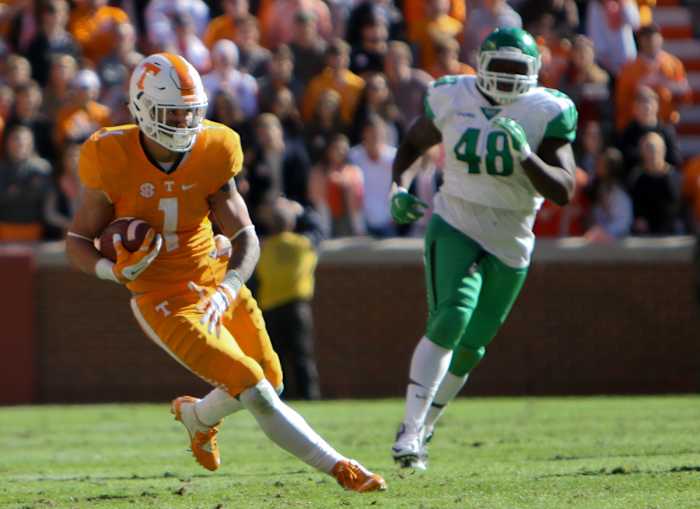 Former Tennessee WR Jalen Hurd