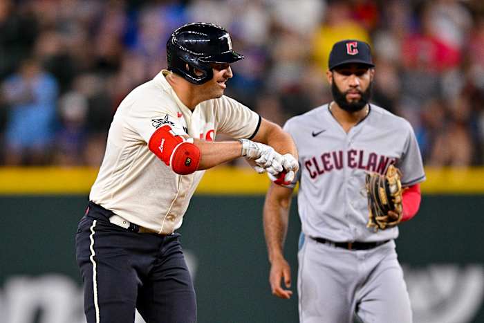 Nate Lowe Amed Rosario Jul 14 2023