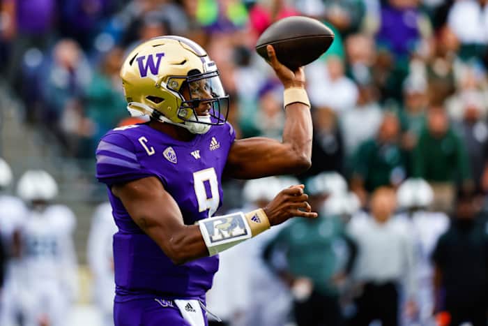 Washington quarterback Michael Penix Jr.