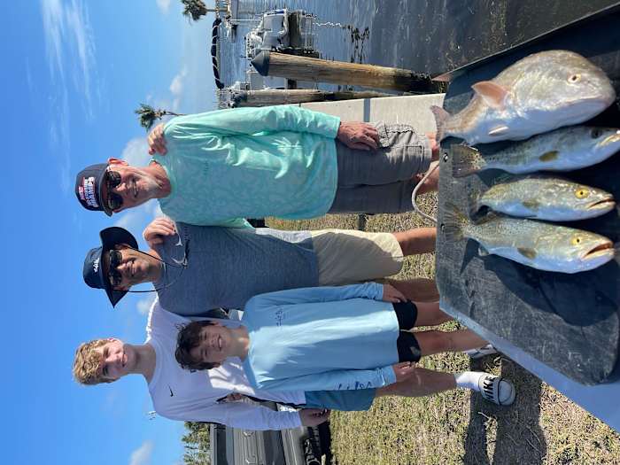 (Left to Right): Liam McNeeley, Eli Ihde (nephew), Josh Ihde, Chuck Elsey