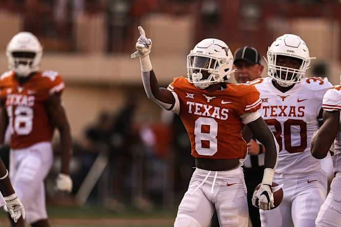 Texas wide receiver Xavier Worthy
