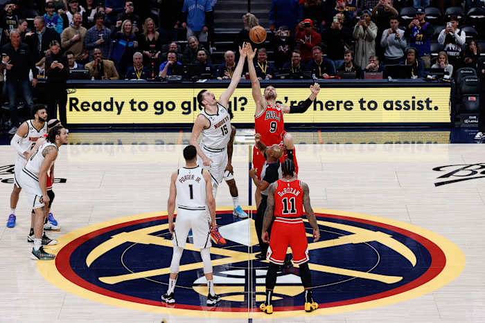 demar derozan nikola vucevic michael porter jr nikola jokic bulls nuggets