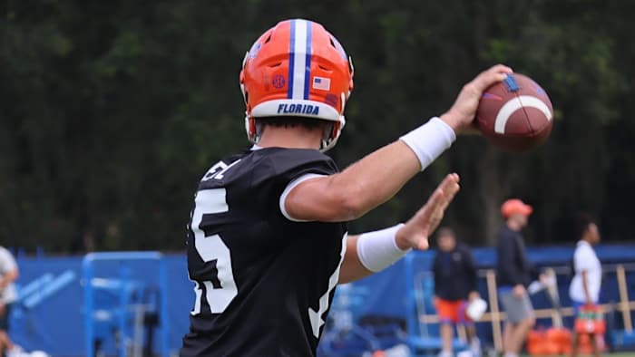 Florida Gators QB Graham Mertz