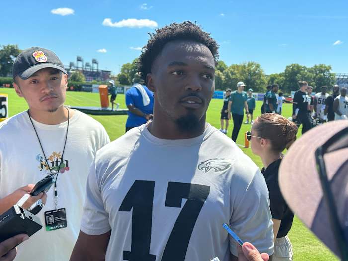 Philadelphia Eagles LB Nakobe Dean