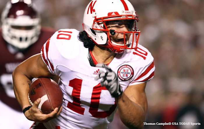 Roy Helu Jr. 2010 Nebraska vs Oklahoma football USATSI_4963268