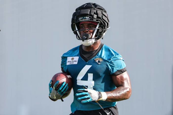 Jacksonville Jaguars running back Tank Bigsby