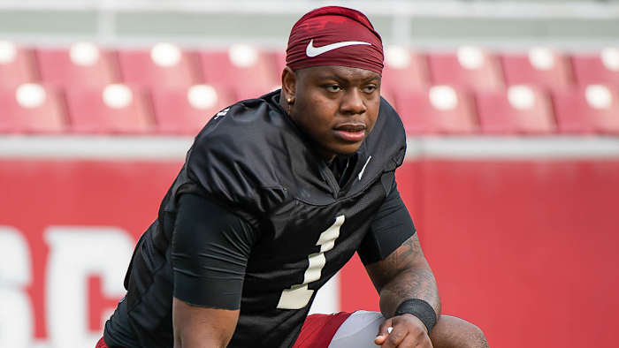 KJ Jefferson-Spring Practice