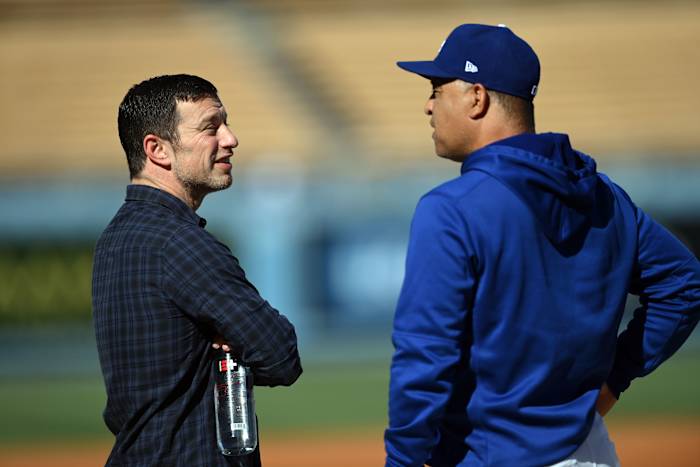 Andrew Friedman and Dave Roberts