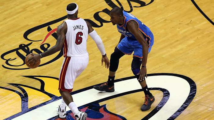 LeBron James and Kevin Durant