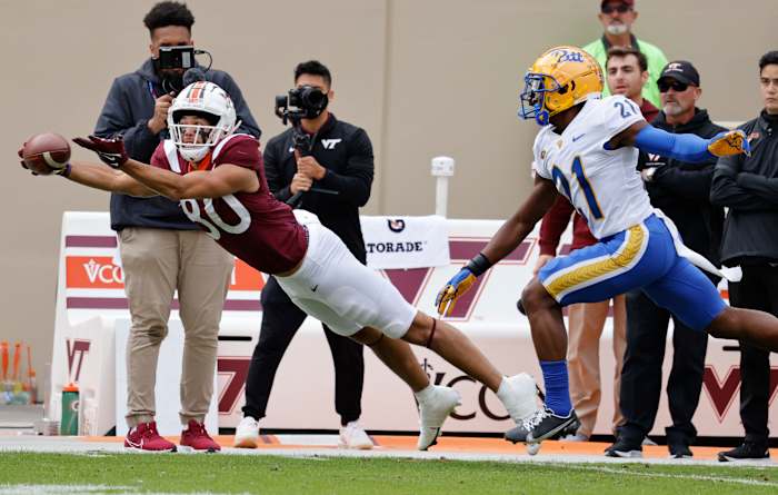 Virginia Tech Wide Receiver Kaleb Smith