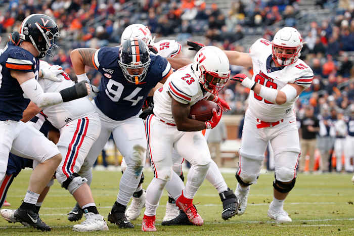 Virginia Defensive Tackle Aaron Faumui