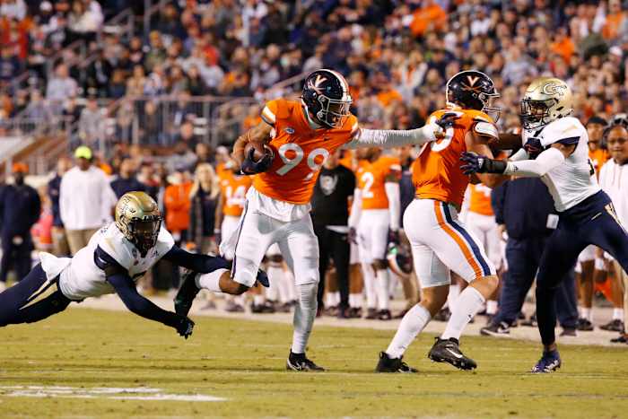 Virginia Wide Receiver Keytaon Thompson